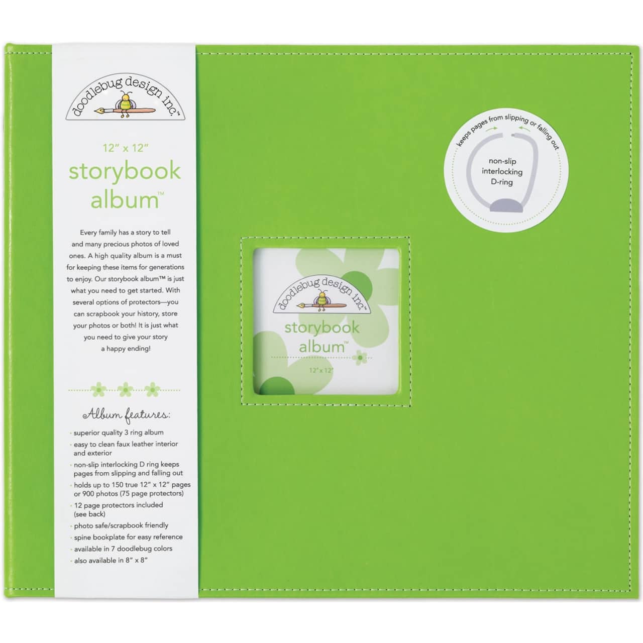 Doodlebug Design Inc.™ Storybook Album™, 12" x 12"